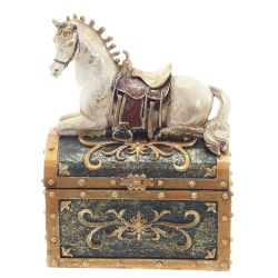 GAEM Шкатулка "Лошадь", L14,5 W9 H20 см