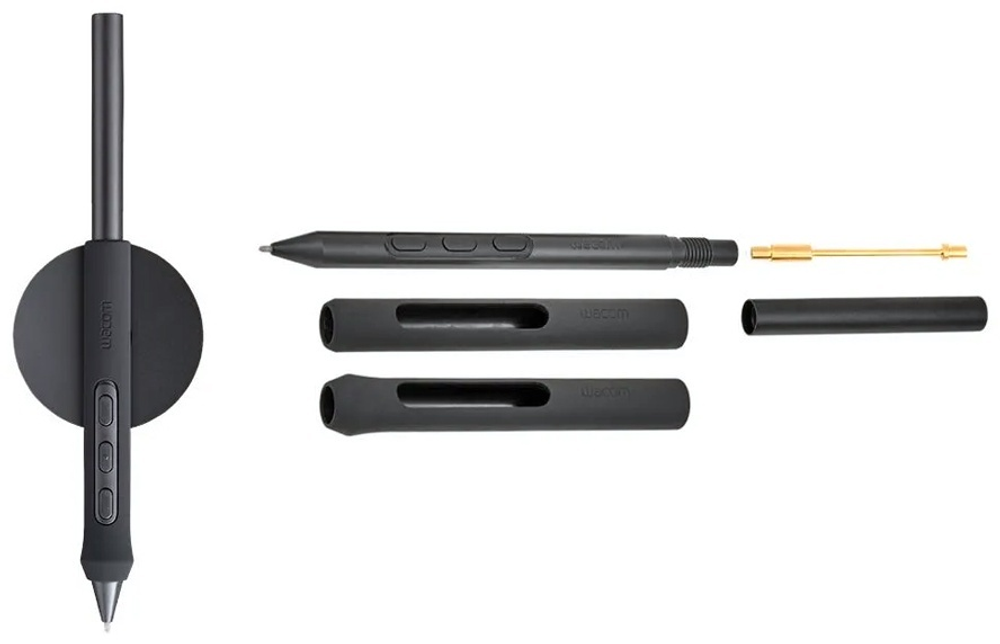 Графический планшет Wacom Intuos Pro pen tablet medium черный