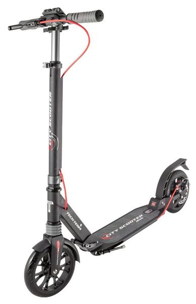 Городской самокат City Scooter Disk Brake Черно-серый