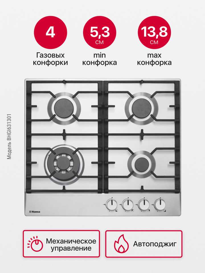 Газовая панель Hansa BHGI631301