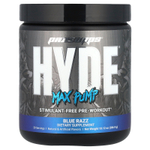 ProSupps, Hyde®, Max Pump, предтренировочный комплекс, синий Razz, 286,9 г (10,12 унции)