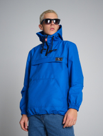 Анорак мужской без утеплителя васильковый Город Горький