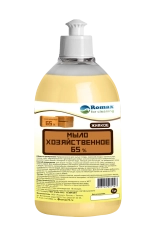 Мыло жидкое хозяйственное 65% «Romax» 1л
