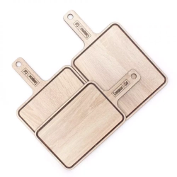 Доска разделочная с ручкой 15х33см ComposeEat Everyday дуб светлый