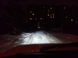 Светодиодные лампы в передние фары Нива Шевроле (к-т)