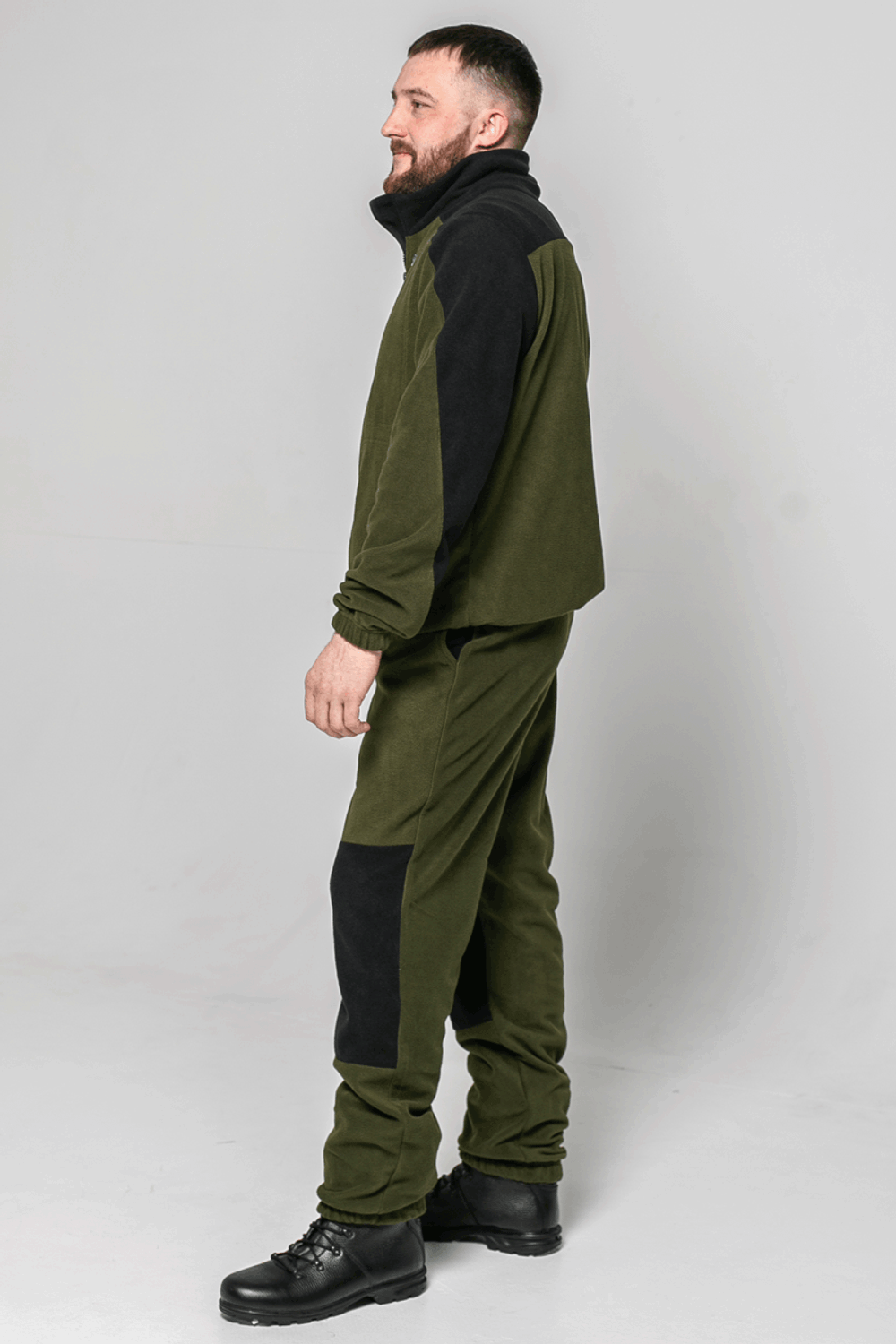 Флисовый костюм мужской комби