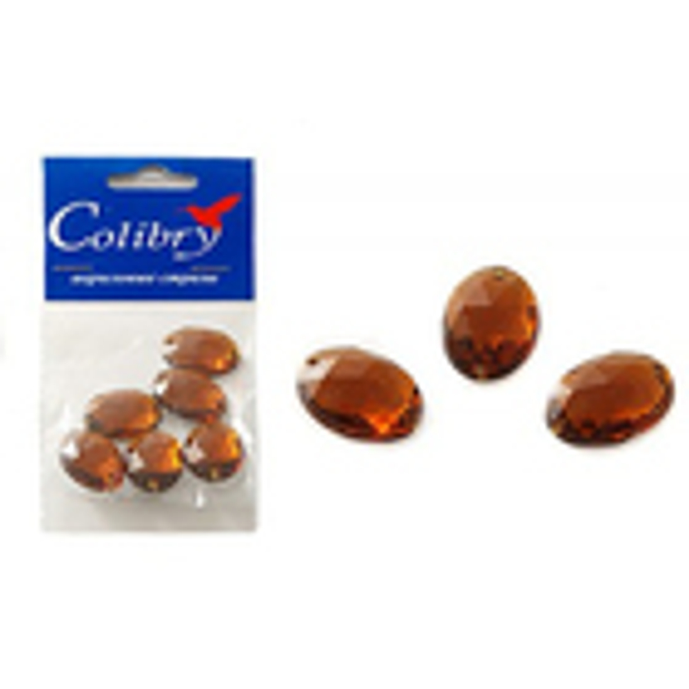 Стразы (овальные)-E18-25-Colibry