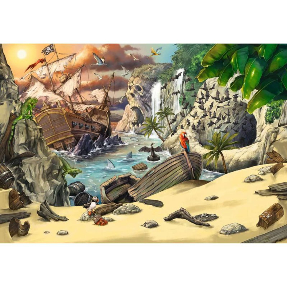 Ravensburger - Пазл Побег от Пиратов 368 шт. 129546