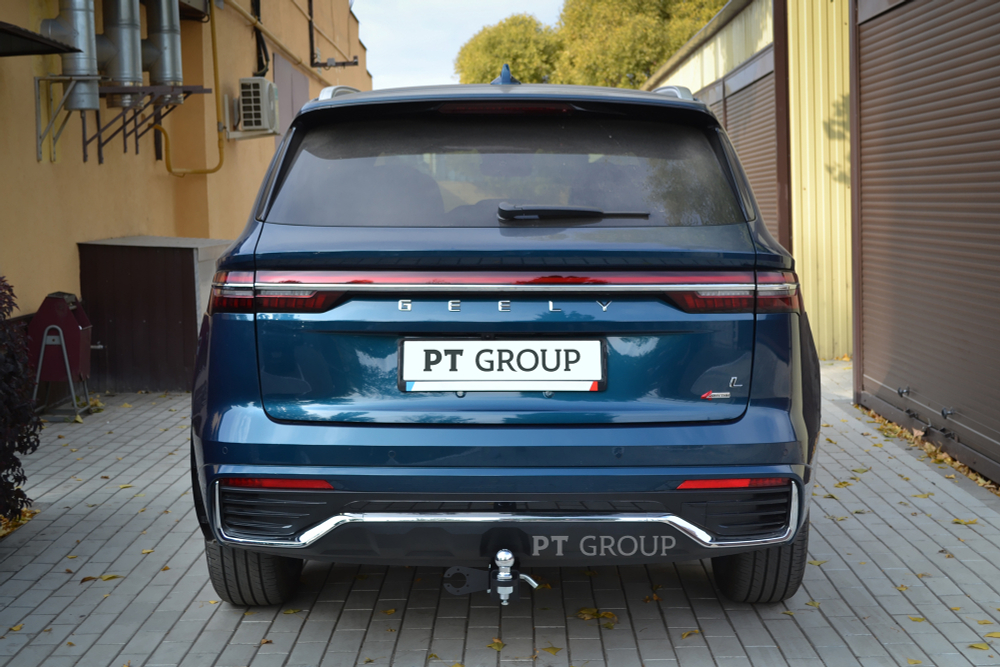 Фаркоп PT GROUP /съемный квадрат/ GEELY Monjaro 2021- (паспорт и сертификат в комплекте)(без электрики) арт.GMN-21-991122.00