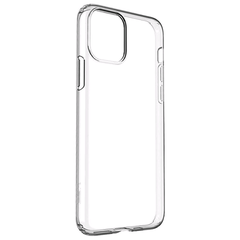 Силиконовый чехол TPU Clear case (толщина 1,0 мм) для iPhone 12, 12 Pro (6.1") (Прозрачный)