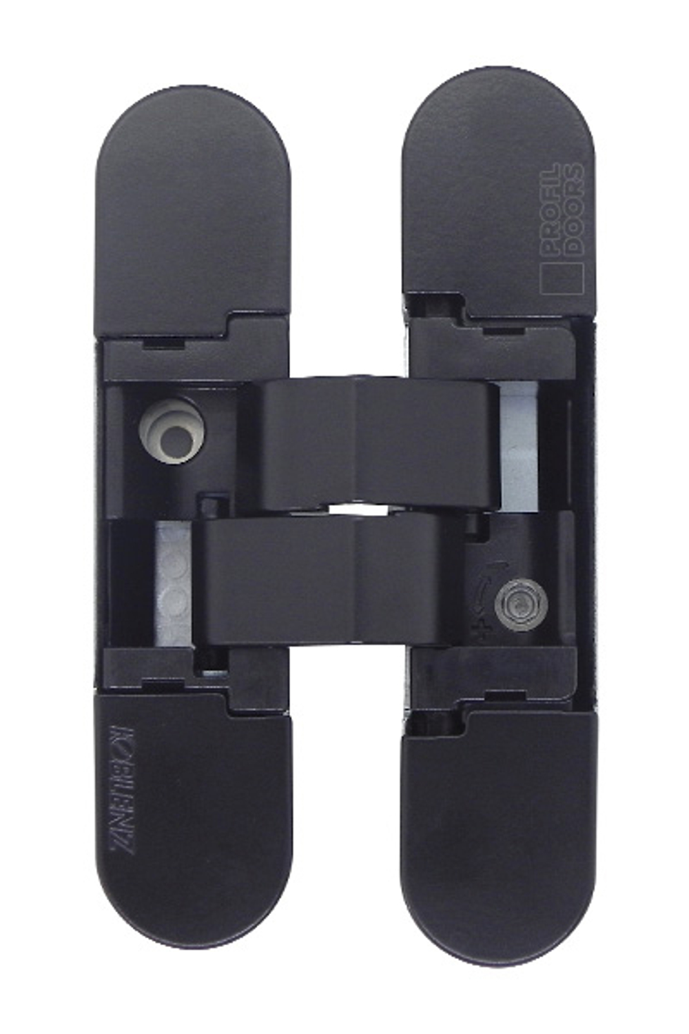 Петля врезная Кобленз Кубика 1019 26, цвет черный матовый (гарантия - 12 месяцев)