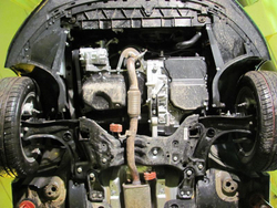 Защита картера и КПП Sheriff для Skoda Fabia I (Mk1) 2000-2007 арт.21.2419
