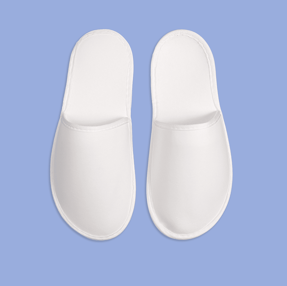 Тапки эвапора, закрытый мыс (50 пар) непромокаемые одноразовые р. 43