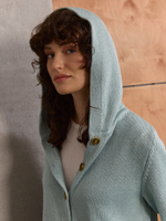 Жакет с капюшоном 2679 алоэ TINONA