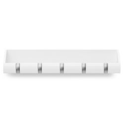 Вешалка-органайзер Cubby белая