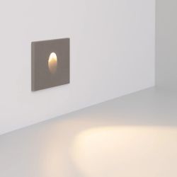 Светильник LT-TIE-S100-3W Warm3000 (GR, 45x70 deg, 230V) (Arlight, IP65 Бетон, 3 года) 050876