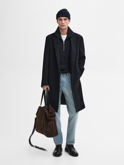 Massimo Dutti Зауженные джинсы из 100% хлопка, индиго