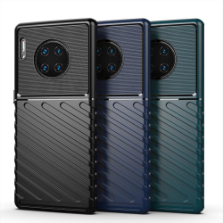 Чехол для Huawei Mate 30 Pro (Mate 30 RS) цвет Blue (синий), серия Onyx от Caseport