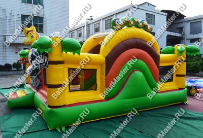 Коммерческий надувной батут "Сафари-экскурсия" 5*5*2,8 м