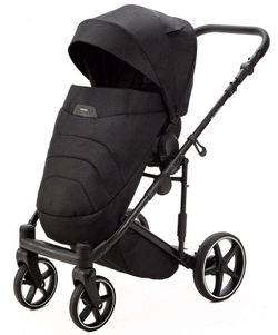 Детская коляска Adamex Zico New 2 в 1 ZN-TK53 (ЧЕРНЫЙ)