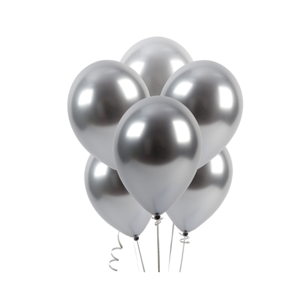 Шары серебро Хром Silver