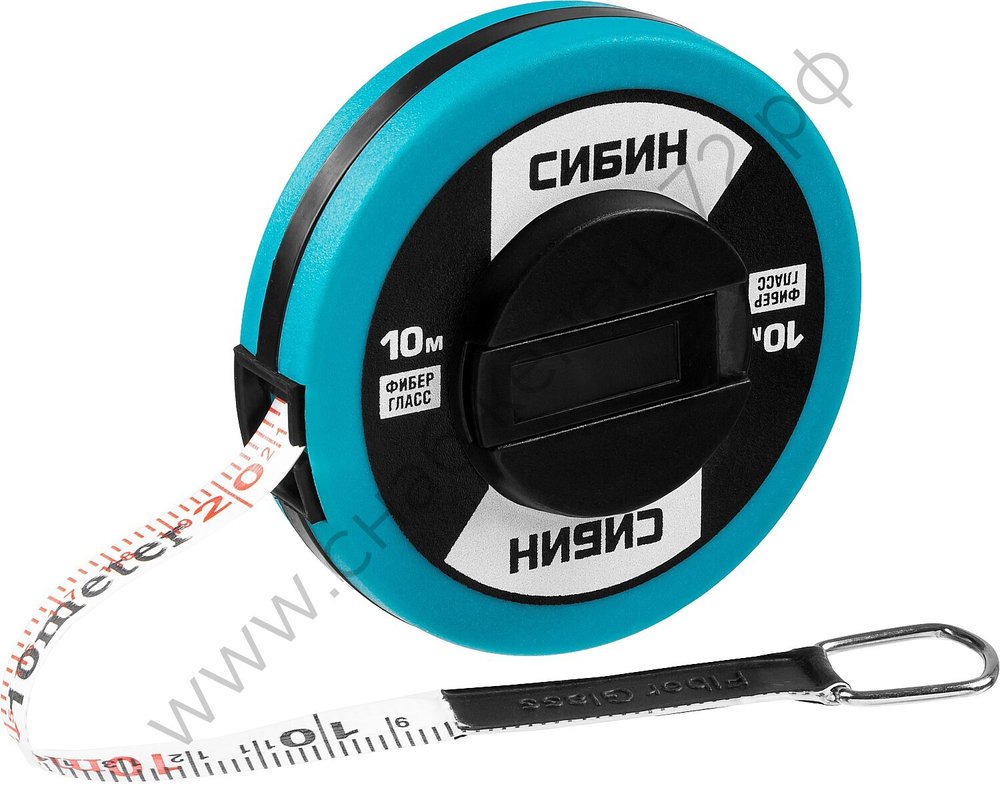 СИБИН 10 м, фиберглассовая мерная лента (34154-10)