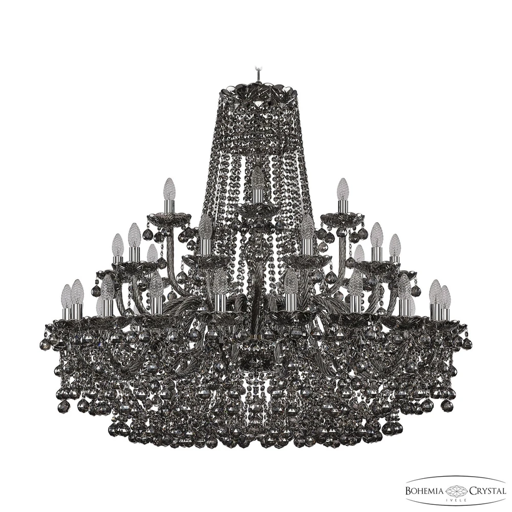 Подвесная люстра Bohemia Ivele 1409/20+10+5/400 Ni M781