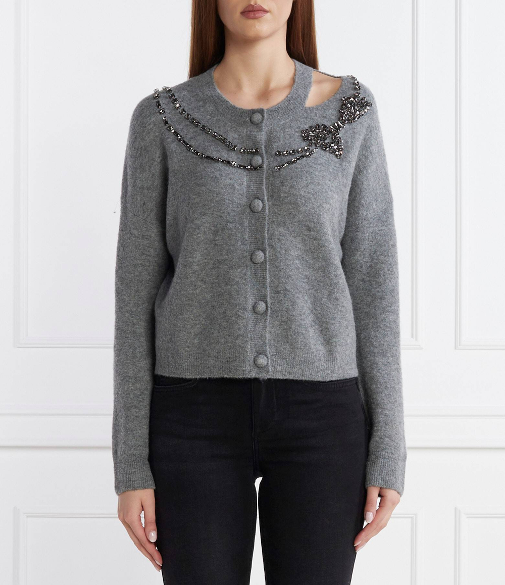 Кардиган Liu Jo - серый(MF3094 MA05O)