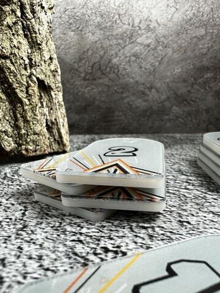 Номерки для ключей 3х5 см