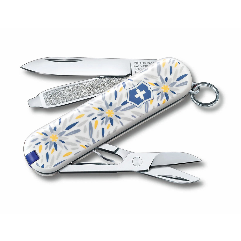 Нож перочинный Victorinox Classic Alpine Edelweiss (0.6223.L2109) 58мм 7функций