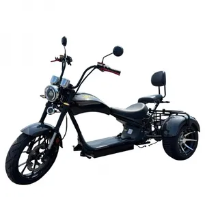 Электроскутер IKINGI HARLEY CHOPPER TRIKE 3333W (60V/30Ah) фото №1