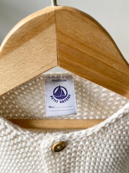 Хлопковый кардиган Petit Bateau, 86