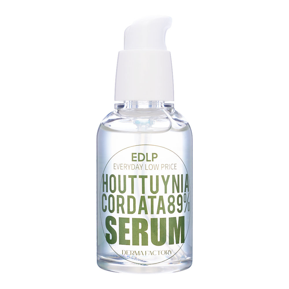 Derma Factory Успокаивающая сыворотка для лица с экстрактом цветка хауттюйнии 89% Serum 50мл