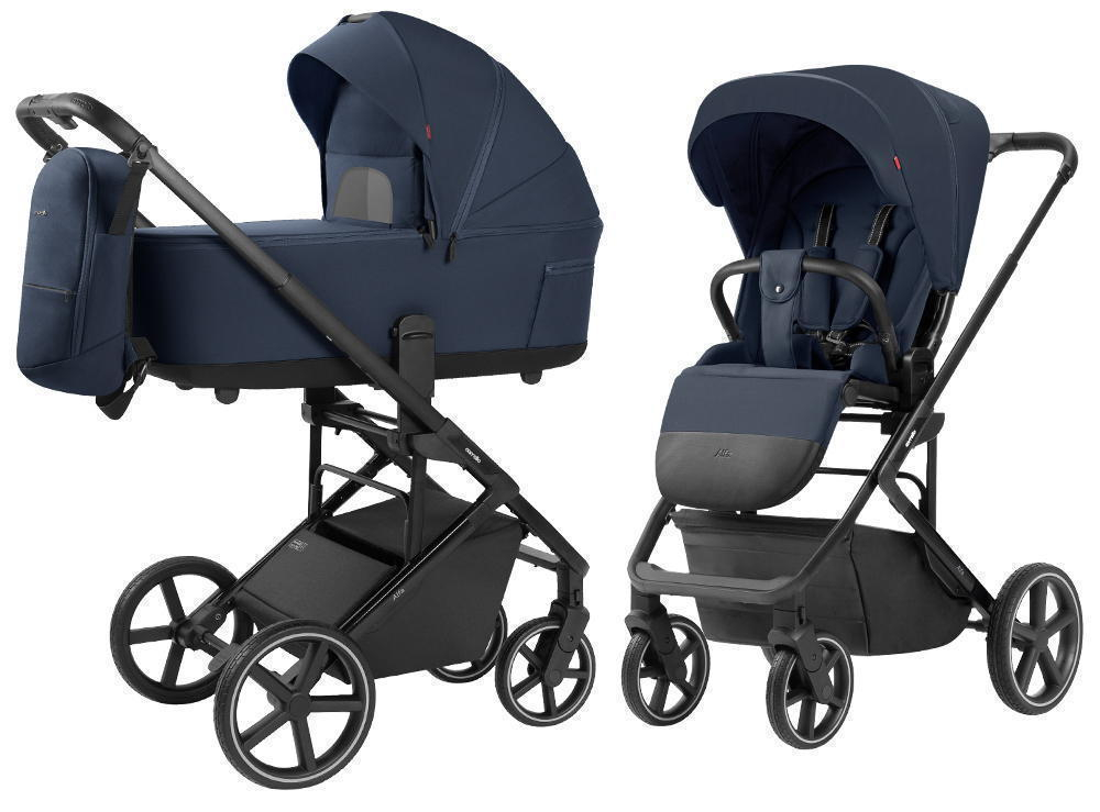 Коляска Carrello Alfa CRL-6522 2025 Cybex Cloud G i-Size Fog Grey 3 в 1 Denim Blue