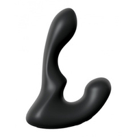 Черный силиконовый вибромассажер простаты 14см PipeDream Anal Fantasy Elite Collection Ultimate P-Spot Milker 4770-23