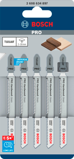 Лобзиковая пилка PRO Hardwood clean T101AIF BIM BOSCH 2608634897