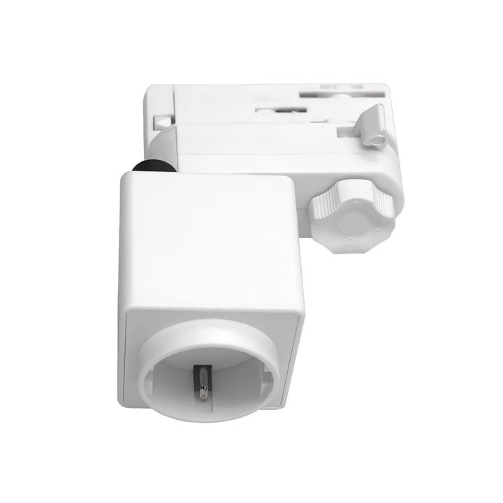 Адаптер для светильника с розеткой Shuko к треку 5030xx-R/5040xx-(F)/(R) Lightstar Quattro 594006-WSA