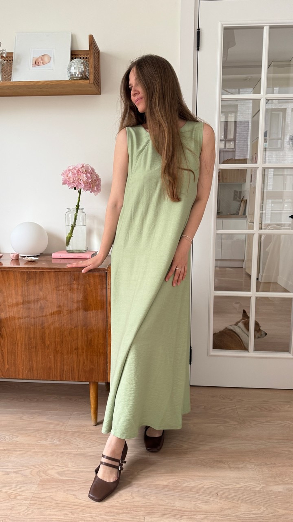 Платье Sun для беременных и кормящих, Мохито