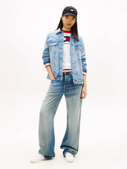 Куртка джинсовая женская TOMMY JEANS OVSZ TRUCKER JACKET