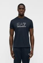 EA7 Emporio Armani UNISEX - Футболка с принтом - Синий