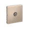 Розетка телевизионная оконечная TV ArtGallery 1дБ механизм песочн. SE GAL001291