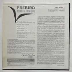 Винтажная виниловая пластинка LP Charlie Mingus Pre Bird (USA 1970)
