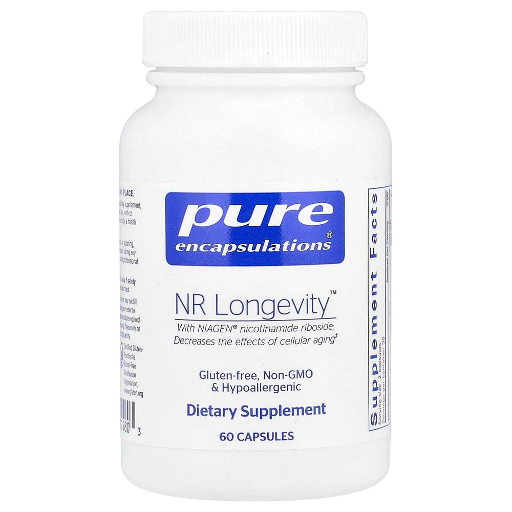 Pure Encapsulations, NR Longevity ™, 60 капсул