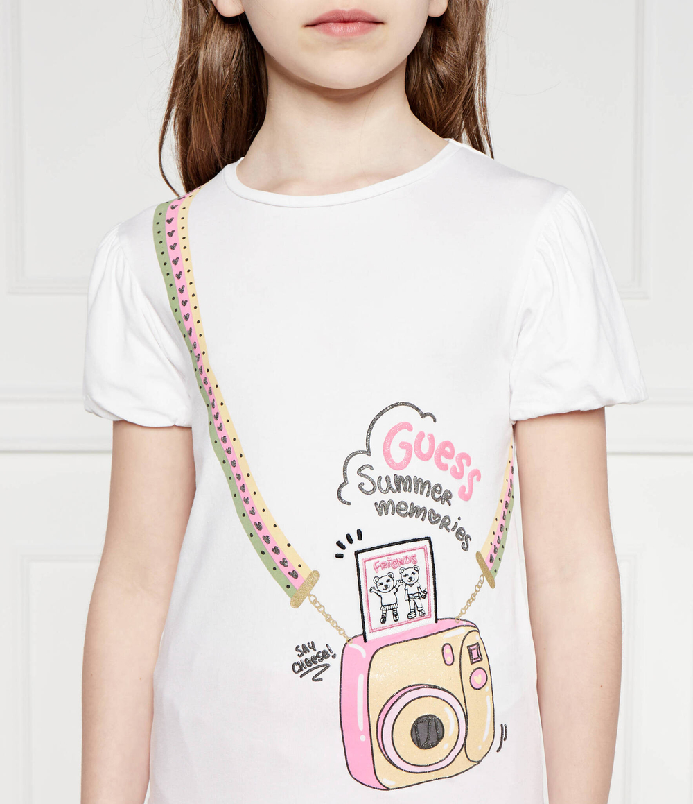 Футболка Guess - белый(K4GI13 K6YW4)