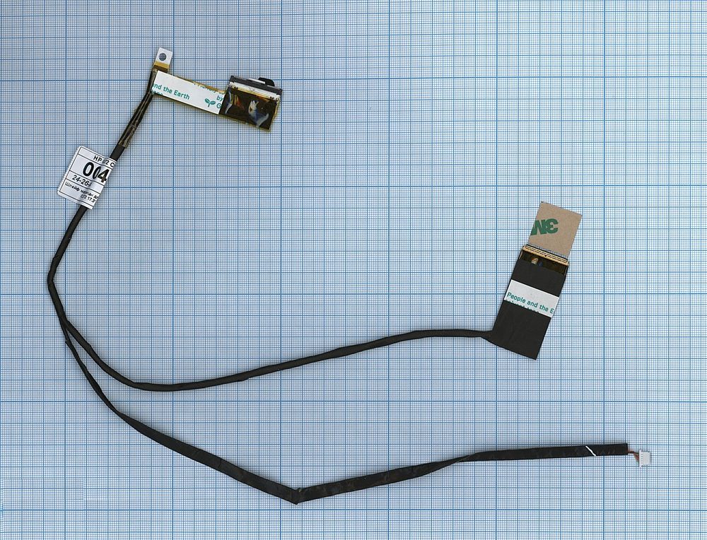 Шлейф матрицы (LCD Cable) для Compaq Presario CQ72, HP G72 (vers.1)