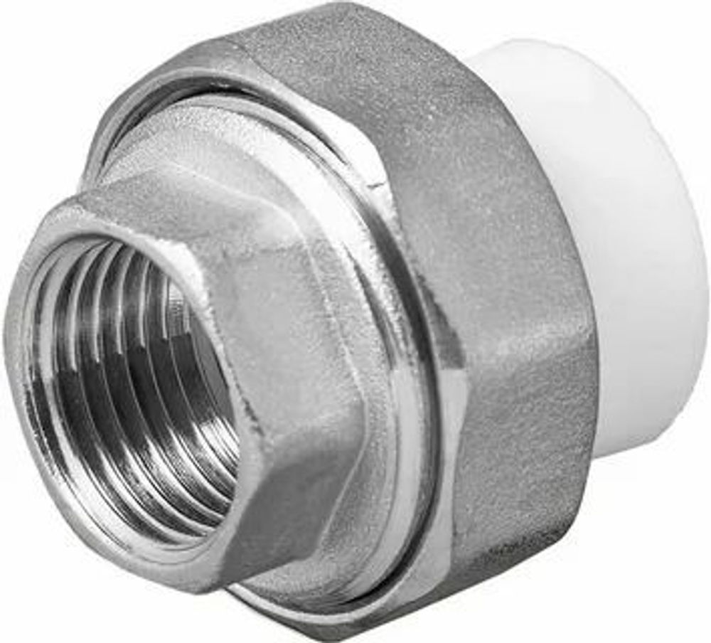Муфта комбинированная d 32x1 1/4 PP-RTP (американка) в/р