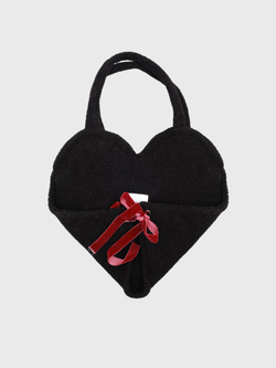Сумка-трансформер Сердце Черная