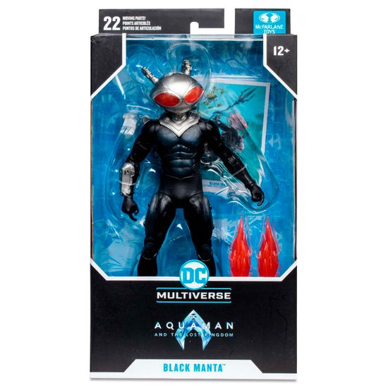 Фигурка McFarlane DC Multiverse Aquaman and the Lost Kingdom Black Manta, 18 см / Фигурка по мотивам фильма "Аквамен и потерянное царство", Чёрная Манта