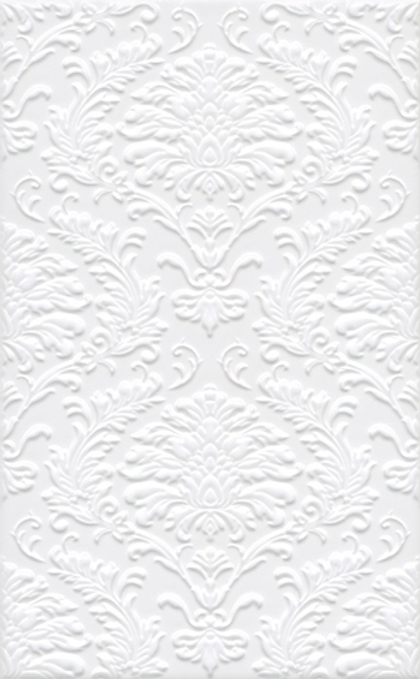 6308 Петергоф белый структура 25х40 керамическая плитка