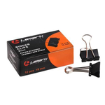 Зажимы для бумаг черн.19мм 12шт.блистер (Lamark)